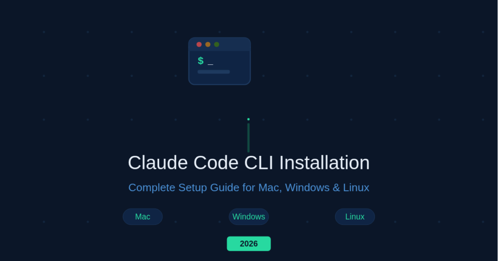claude code CLI installation, how to install claude code CLI, claude code CLI setup, install claude code terminal, claude code CLI guide