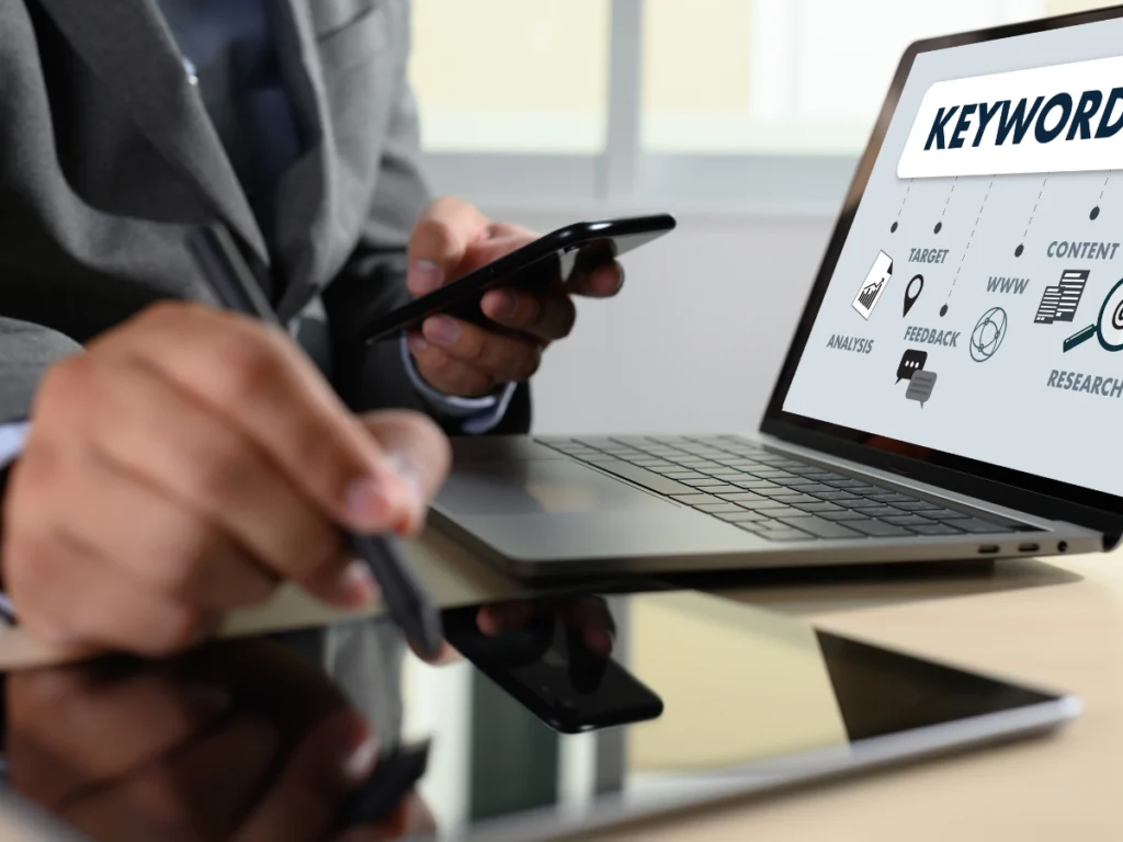 Expert Working on Website Structure